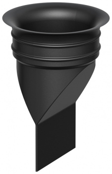 Der selbstreinigende Geruch- und Rauchstopp des Bodenablaufs ACO Passavantbesteht aus einer hochflexiblen Membran, die nur bei Wasserzufluss öffnet.