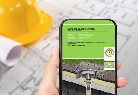 ACO Haustechnik hat EPDs für rotierte Behälter von Abwasserhebeanlagen und Fettabscheidern, für Rohrsysteme sowie für Boden-, Flachdach-, Attika- und Balkonabläufe veröffentlicht.