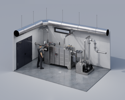 Mit der Fettabscheiderserie LipuJet-S aus Edelstahl bietet ACO Haustechnik eine Lösung, die Entwässerungstechnik und Brandschutz verbindet.