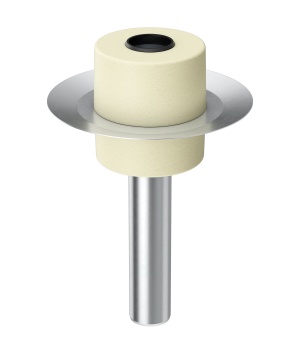 Die ACO WU-Wand- und Deckendurchführung mit Sperrflansch und optionaler PUR-Isolierung ist für den Einbau in wasserundurchlässigen Betonkonstruktionen (WU-Beton) ausgelegt und ermöglicht eine normgerechte Anbindung für die Freispiegelentwässerung.