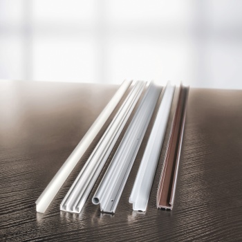 FAWO Produktgruppe "Profilsysteme:" Moosgummi-, Stoßleisten-, Dichtungs-, Kantenschutz-, Spezial- und Hart-PVC-Profile.