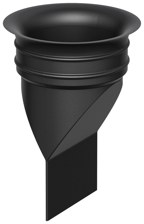 Der selbstreinigende Geruch- und Rauchstopp des Bodenablaufs ACO Passavantbesteht aus einer hochflexiblen Membran, die nur bei Wasserzufluss öffnet.