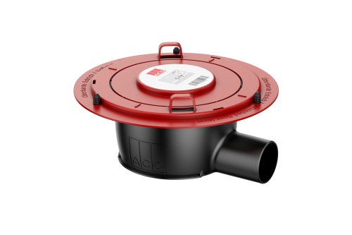 Der Bodenablauf ACO EasyFlow erfüllt – wie alle Sanitärprodukte von ACO Haustechnik mit einer Sperrwasserhöhe unter 50 mm – die Anforderungen der DIN EN 1253-6.