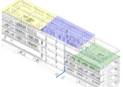 Unterdruckentwässerungen werden hydraulisch exakt auf die geplante Isometrie ausgelegt. Wird auf der Baustelle von dieser abgewichen muss eine Neuberechnung erfolgen – sonst droht ein Funktionsverlust des gesamten Systems.