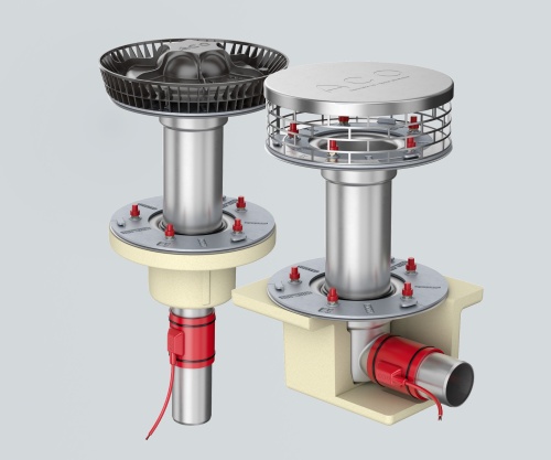 Flachdachablauf-System ACO Variant-Flex reduziert die Variantenvielfalt und schafft klare Lösungen für alle Dachformen – ob Gründach, Warmdach oder Umkehrdach.