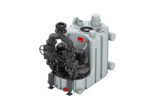 ACO Haustechnik Hebeanlage Muli Duo.