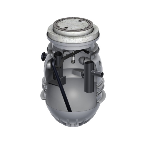 Der Fettabscheider ACO LipuMax-P-DA ermöglicht in Kombination mit der Steuerung ACO MultiControl eigenständige Prüfungen durch den Betreiber.