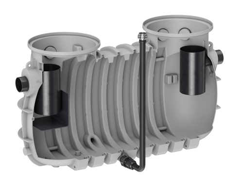 Der Fettabscheider ACO LipuMax-P-H kombiniert die Fettabscheidung und den Schlammfang in einem einzigen Behälter. Er ist gemäß DIN EN 1825 und DIN 4040-100 in den Nenngrößen 10, 15 und 20 sowie in zwei Ausbaustufensystem erhältlich.