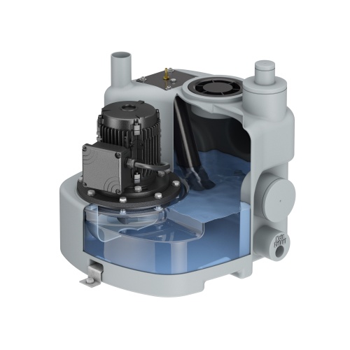 Einfache Montage, hohe Leistung, leiser Betrieb: Die Abwasserhebeanlage ACO Muli-Star ist konzipiert für Einliegerwohnungen sowie Keller- bzw. Hobbyräume mit Wasseranschluss unterhalb der Rückstauebene.