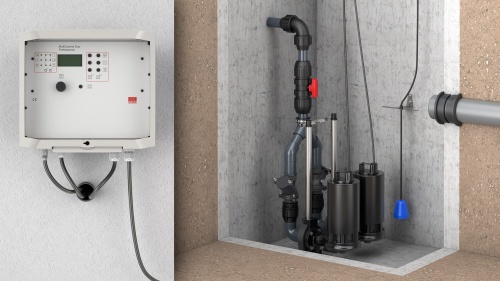 Alle auswählbaren Tauchpumpen aus dem Produktsortiment von ACO Haustechnik werden werksseitig mit einer zehn Meter langen Verkabelung ausgeliefert. Sie dient der schnellen und einfachen Verbindung zwischen der Pumpentechnik und den Schaltgeräten zur Steuerung und Überwachung.