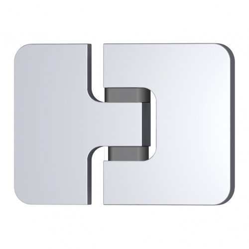 Pendeltür-Beschlag AUGUSTINA von glassdouche: Der Schwenkbereich von 180° erlaubt das Öffnen und Schließen der Dusch-Türen nach innen oder nach außen. Mit Hebe-Senk-Technologie, automatischer Arretierung und dusch-innenseitig flächenbündigem Sitz.