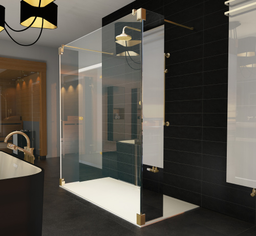 Zusätzliche Fixierung der Frontscheibe durch die Stabilisationsstangen LOU von glassdouche.